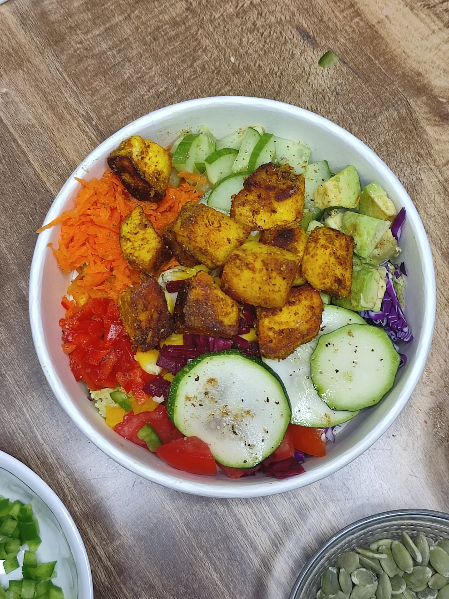 Paneer Power Salad - Thu Power Salad
