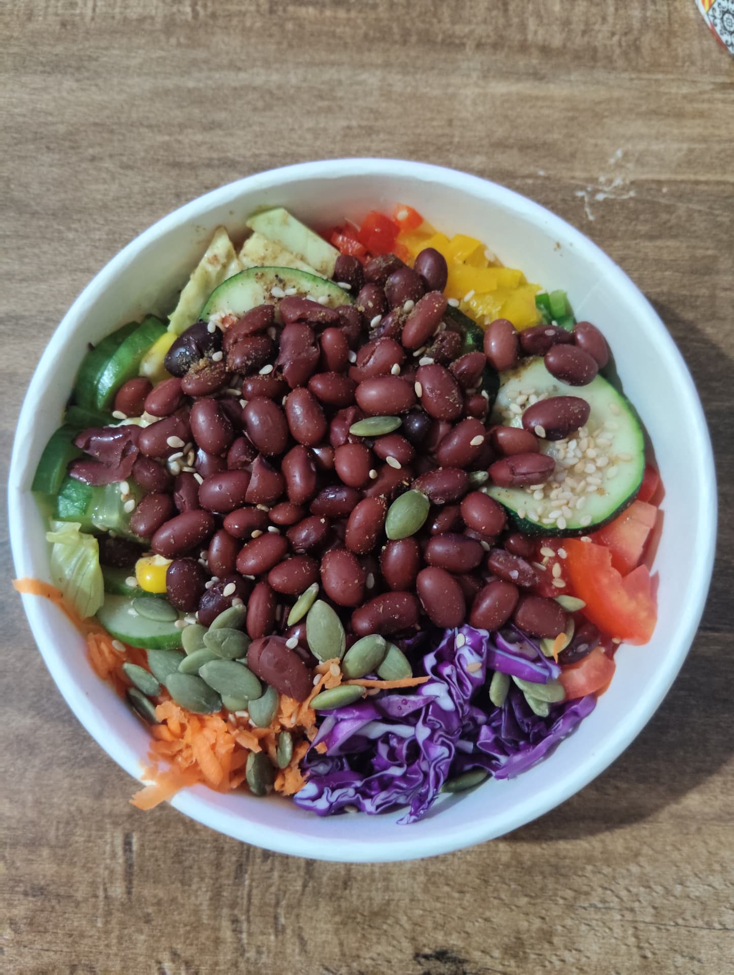 Rajma Beetroot Power Salad - Wed Power Salad