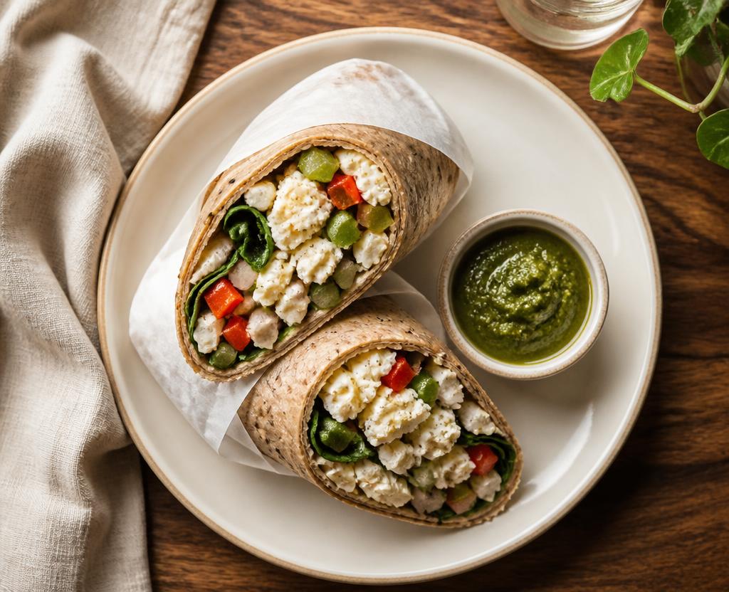 Egg White & Veg Wrap