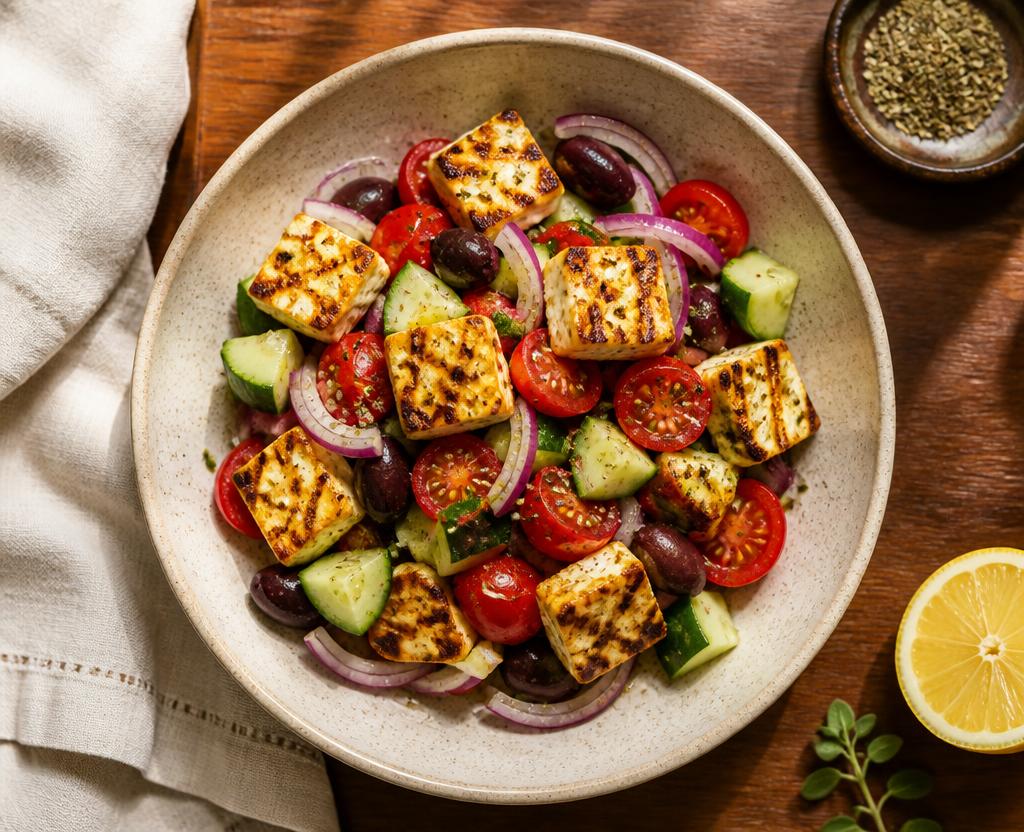 Greek Paneer Salad