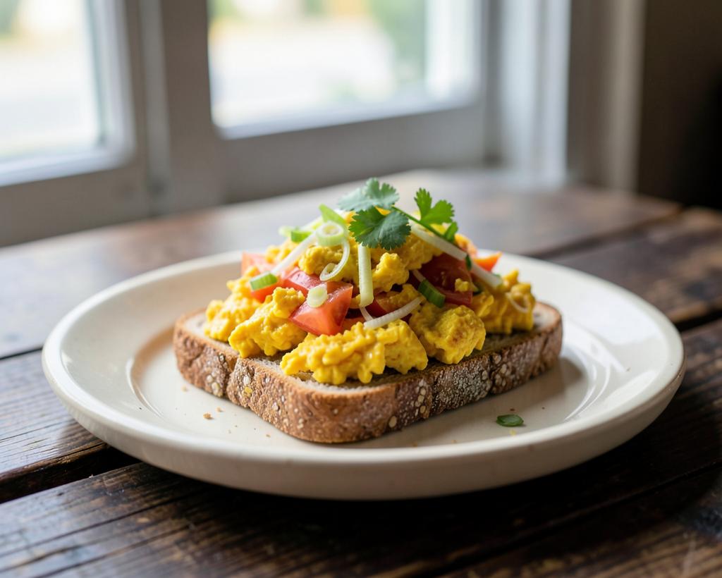 Masala Scramble Toast