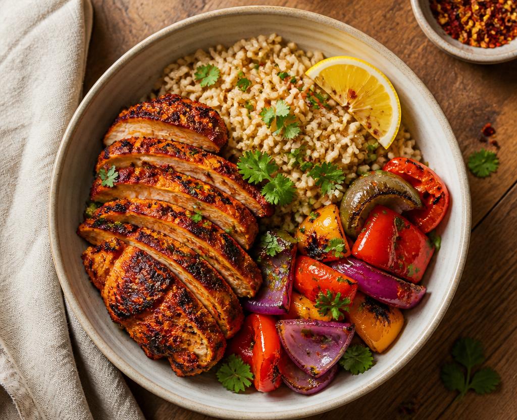 Peri-Peri Chicken & Brown Rice Bowl