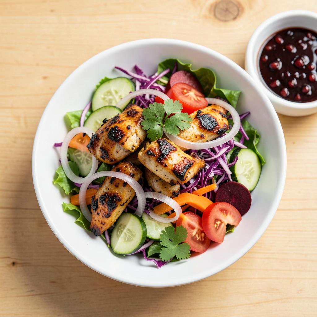 Chicken Tikka Power Salad